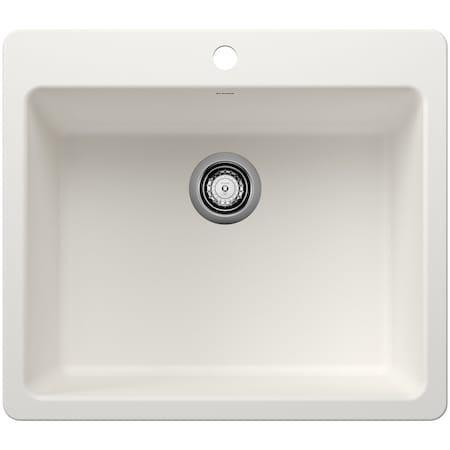 Blanco Liven 25 in. Drop-In/Undermount Single Basin SILGRANIT Kitchen Sink 443221